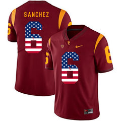 USC Mark Sanchez 6 Scarlet Jersey 2018 - 2019