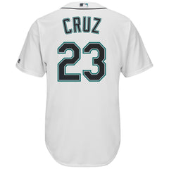 Nelson Cruz Seattle Mariners Majestic Cool Base Player Jersey - White