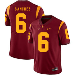 USC Mark Sanchez 6 Scarlet Jersey 2018 - 2019