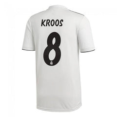 Toni Kroos Real Madrid 2018/19 Home Player Jersey – White