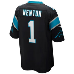 Carolina Panthers Cam Newton Black  Jersey 2018 - 2019