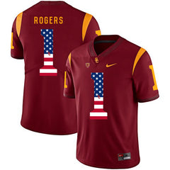 USC Darreus Rogers 1 Scarlet Jersey 2018 - 2019
