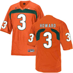 Miami Hurricanes Howard 3 Orange Jersey 2018 - 2019