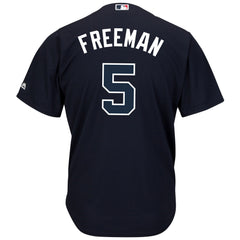 Freddie Freeman Atlanta Braves Majestic Cool Base Player Jersey - Navy