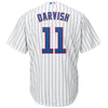 Image of Yu Darvish Chicago Cubs Majestic Official Cool Base Player Jersey – White