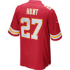 Image of Kansas City Chiefs Kareem Hunt Red  Jersey 2018 - 2019