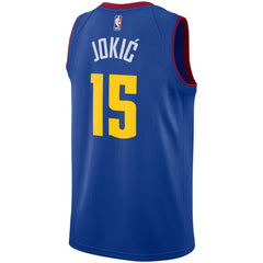 Nikola Jokic Denver Nuggets Blue Swingman Jersey 2018 - 2019