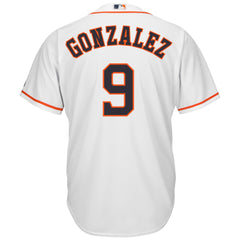 Marwin Gonzalez Houston Astros Majestic Home Cool Base Replica Player Jersey - White