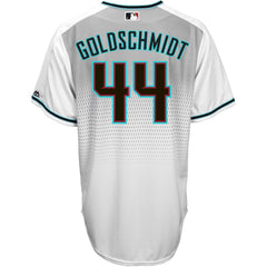 Paul Goldschmidt Arizona Diamondbacks Majestic Home Cool Base Player Jersey - White/Teal