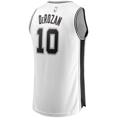 DeMar DeRozan San Antonio Spurs White Swingman Jersey 2018 - 2019