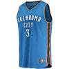 Image of Nerlens Noel Oklahoma City Thunder Branded Fast Break Jersey - Icon Edition - Blue