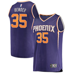 Dragan Bender Phoenix Suns Branded Fast Break Player Jersey - Icon Edition – Purple