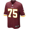 Image of Brandon Scherff Washington Redskins Game Jersey - Burgundy 2018/2019