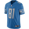 Image of Calvin Johnson Detroit Lions Retired Player Vapor Untouchable Limited Throwback Jersey - Blue