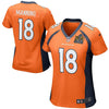 Image of Peyton Manning Denver Broncos Women's Orange Super Bowl 50 Game Jersey 2019