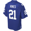 Image of Nyheim Hines Indianapolis Colts NFL Pro Line Player Jersey  Royal