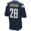 Image of Melvin Gordon Los Angeles Chargers Player Game Jersey  Navy