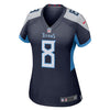 Image of Marcus Mariota Tennessee Titans Women's New Game Jersey – Navy 2018/2019