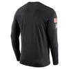Image of Atlanta Falcons Men's Long Sleeve Black Salute to Service Sideline Legend Performance 2018/2019
