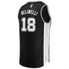 Image of Marco Belinelli San Antonio Spurs Branded Fast Break Jersey - Icon Edition - Black