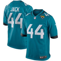 Myles Jack Jacksonville Jaguars Player Game Jersey  Teal