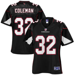 Derrick Coleman Arizona Cardinals Pro Line Women's Player Jersey – Black 2018/2019