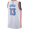 Image of Paul George Oklahoma City Thunder Swingman Jersey - Association Edition – White