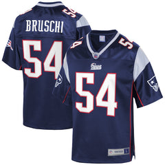 Tedy Bruschi New England Patriots Pro Line Retired Team Player Jersey – Navy 2018/2019
