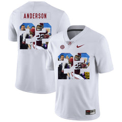 Ryan Anderson 22 White Alabama Crimson Tide Jersey 2018 - 2019