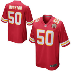 Justin Houston Kansas City Chiefs Game Jersey - Red