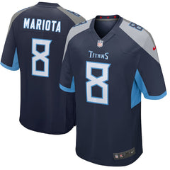 Marcus Mariota Tennessee Titans New Game Jersey – Navy 2018/2019