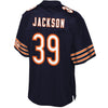 Image of Eddie Jackson Chicago Bears Pro Line Player Jersey - Navy 2018/2019