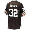 Image of Jim Brown Cleveland Browns Pro Line Retired Player Jersey - Brown 2018/2019