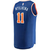 Image of Frank Ntilikina New York Knicks Branded Fast Break Jersey Royal - Icon Edition