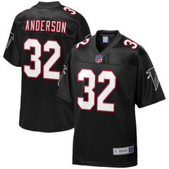 Jamal Anderson Atlanta Falcons Pro Line Retired Player Jersey – Black 2018/2019