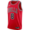 Image of Lauri Markkanen Chicago Bulls Swingman Jersey - Statement Edition – Black