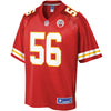 Image of Ben Niemann Kansas City Chiefs NFL Pro Line Player Jersey  Red