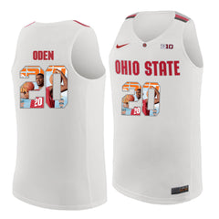 Ohio State ODEN 20 White Jersey