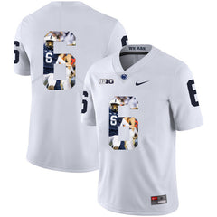Penn State Malik Golden 6 White Jersey 2018 - 2019