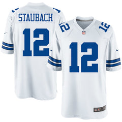 Roger Staubach Dallas Cowboys Legends Jersey - White 2018/2019