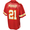 Image of Eric Murray Kansas City Chiefs NFL Pro Line Player Jersey - Red