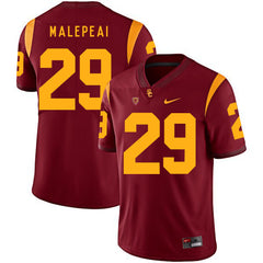 Vavae Malepeai 29 Red USC Trojans Jersey 2018 - 2019