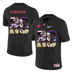 Minkah Fitzpatrick 29 Black Alabama Crimson Tide Jersey 2018 - 2019