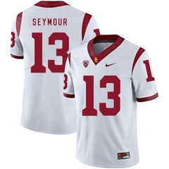 USC Kevon Seymour 13 White Jersey 2018 - 2019