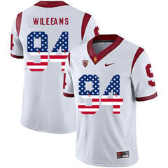 USC Leonard Williams 94 White Jersey 2018 - 2019