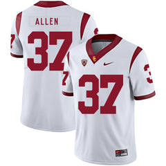 USC Javorius Allen 37 White Jersey 2018 - 2019