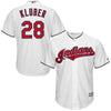 Image of Corey Kluber Cleveland Indians Majestic Cool Base Player Jersey - White