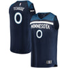 Image of Jeff Teague Minnesota Timberwolves Navy Swingman Jersey 2018 - 2019