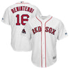 Image of Andrew Benintendi Boston Red Sox Majestic 2018 World Series Champions Team Logo Player Jersey – White