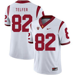 USC Randall Telfer 82 White Jersey 2018 - 2019